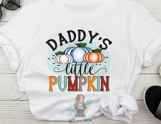 Daddy's Little Pumpkin   - T-SHIRT